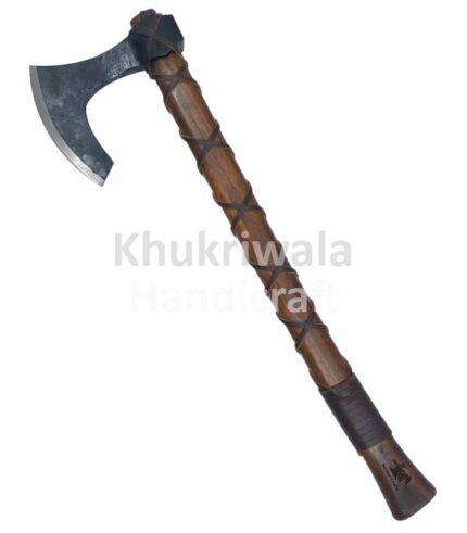AX01 Axe with pure leather sheath