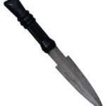 STL_DS Damascus Boot Knife