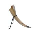 HR80 Long Drinking Horn with Iron Stand