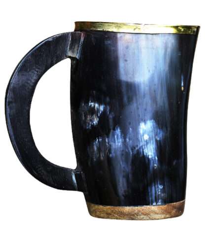 HR68 Horn Mug with Stylish Handle