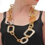 Horn Jewelry for girls in square shape