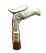WS24 Eagle Head Brass Handle Walking Stick