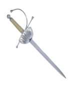 RP21 Mini Fluted Cup Hilt Rapier - Image 3