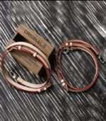 Pure Leather Belt for Camera in Brown Color