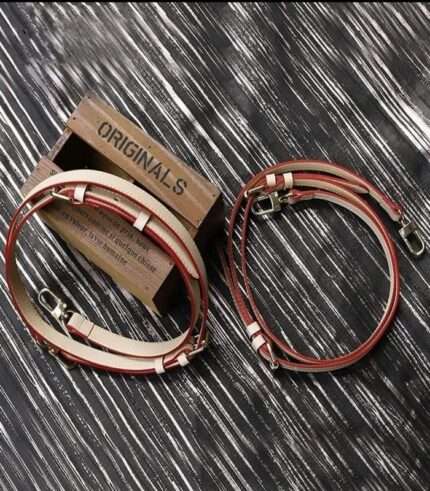 Pure Leather Belt for Camera in Brown Color