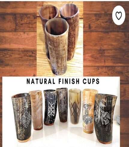 HR109 Natural Finish Cups