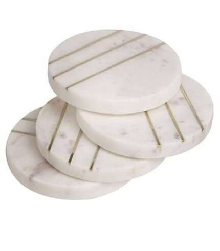 Table Coaster in White Color