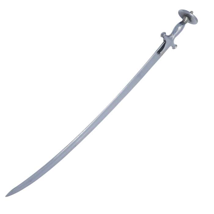 blade copy SD125 Tega Sikh Silver Hilt Sword - Image 2