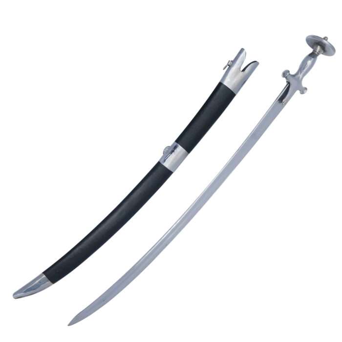 combind copy SD125 Tega Sikh Silver Hilt Sword - Image 3