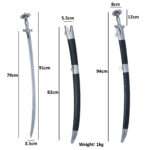 SD125 Tega Sikh Silver Hilt Sword - Image 4