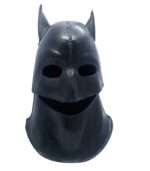 H172 Batman Leather Helmet