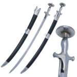 SD125 Tega Sikh Silver Hilt Sword - Image 6