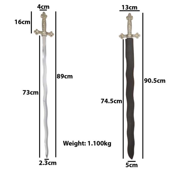 17 copy SD044B Free Mansion kris Sword ( 31 inches balde approx) - Image 7