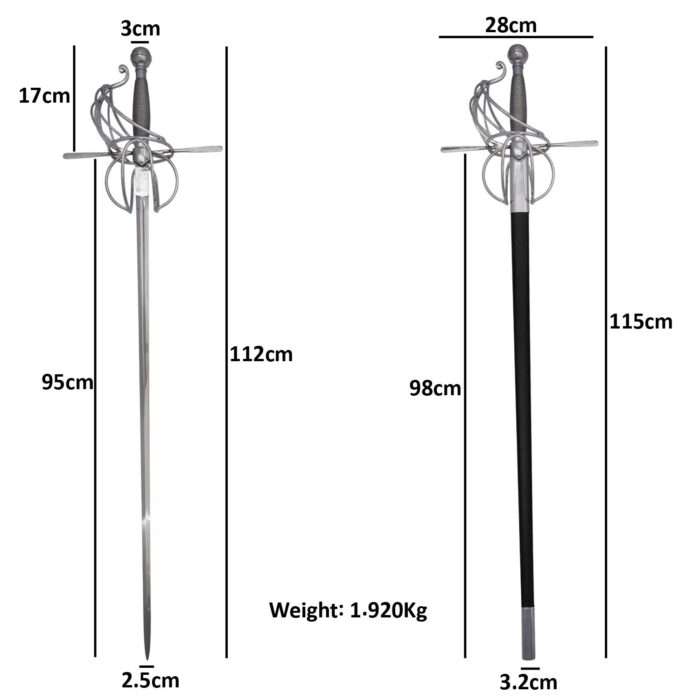 RP05 Rapier Sword - Image 8