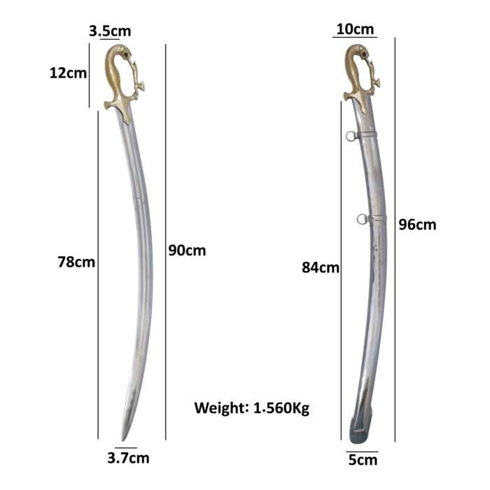 8 copy SD104 Lion Deer Sword ( 31 inches blade) - Image 8
