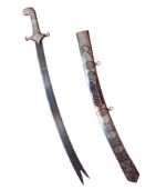 DM27 Bifurcated Tip Damascus Sword - Image 2