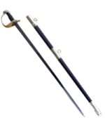 SD209 Singapore Ceremonial Sword (31 inches blade)