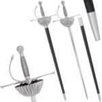 RP18 Fluted Cup Hilt Rapier - Image 7