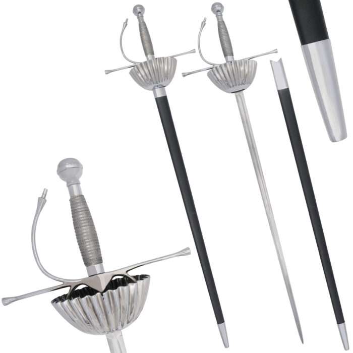 RP18 Fluted Cup Hilt Rapier - Image 7