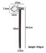 TH04 Flue De Les Steel Pipe Hawk - Image 3