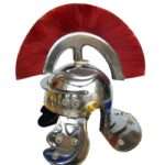 H18 Imperial Gallic Helmet With Red Crest