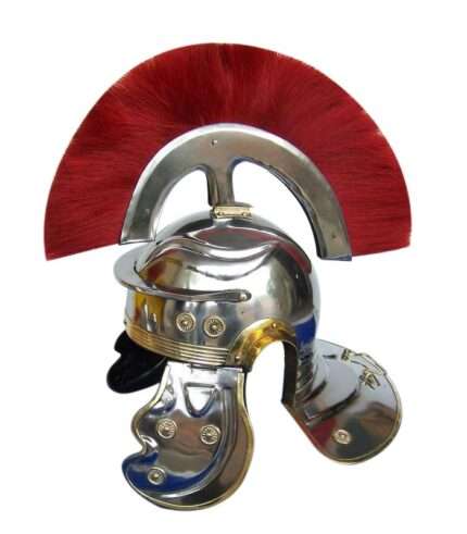 H18 Imperial Gallic Helmet With Red Crest
