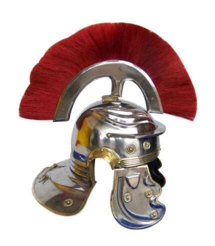 H19 Imperial Gallic Helmet With Red Crest