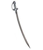 SD170 Decorative Silver Handle Sword - Image 2