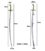 SD206 Nigerian Ceremonial Sword - Image 9