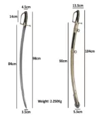 SD124 German Army Officer Cavalry Sword - Image 5
