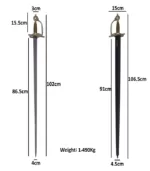 SD157 Swedish Sword with  Scabbard (36 inches blade) - Image 7