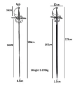 RP24 Windlass Swept Hilt Rapier - Image 6