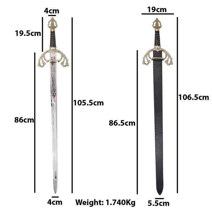 MRSword10d SD106 Alcid Colada Sword ( 34 inches sword) - Image 6