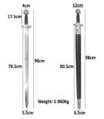 SD047 Anglo Saxon Sword ( 31 inches blade) - Image 3