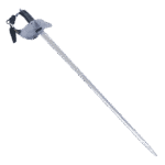 SD130 Indian Ceremonial Sword with Steel Scabbard - Image 5