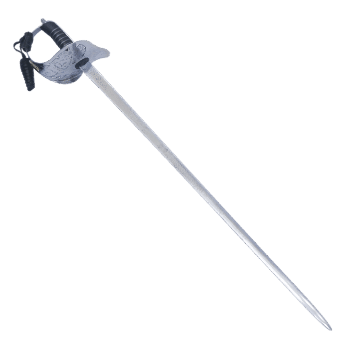 SD130 Indian Ceremonial Sword with Steel Scabbard - Image 5