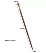 WS22 Round Handle Crafted Walking Stick - Image 6