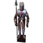 J100 Medieval Wearable Knight Crusader Full Suit Of Armor