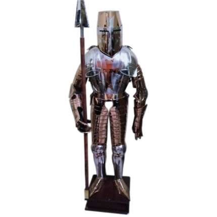 J100 Medieval Wearable Knight Crusader Full Suit Of Armor