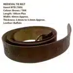 MEDIEVAL TIE BELT Item 01