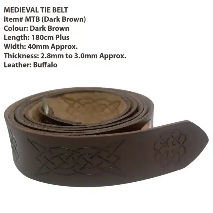 MEDIEVAL TIE BELT Item 02 copy MEDIEVAL TIE BELT Item 01 - Image 2