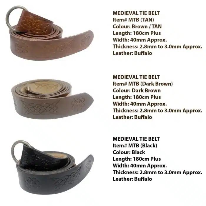 MEDIEVAL TIE BELT Item 04 copy MEDIEVAL TIE BELT Item 01 - Image 4