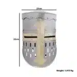 MRH01 Knighth Templar Crusader Helmet - Image 4