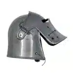 MRH02 Medieval Renaissance Detachavle Visor Barbuta Helmet - Image 3