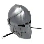 MRH02 Medieval Renaissance Detachavle Visor Barbuta Helmet - Image 4