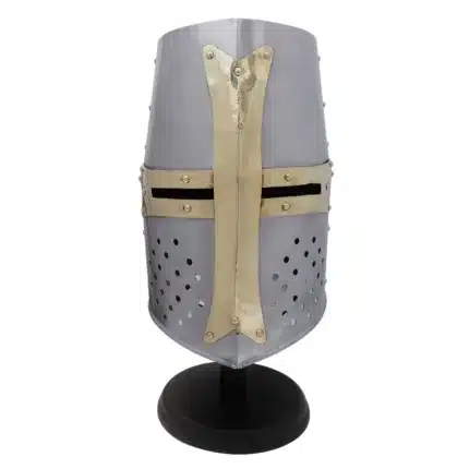 MRH03 Crusader Knight Helmet with Brass Cross