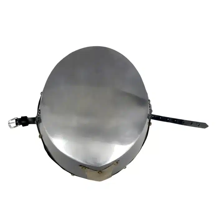 MRH03e Crusader Knight Helmet with Brass Cross MRH03 Crusader Knight Helmet with Brass Cross - Image 6
