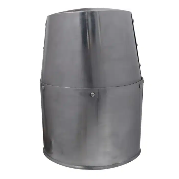 MRH03g Crusader Knight Helmet with Brass Cross MRH03 Crusader Knight Helmet with Brass Cross - Image 8