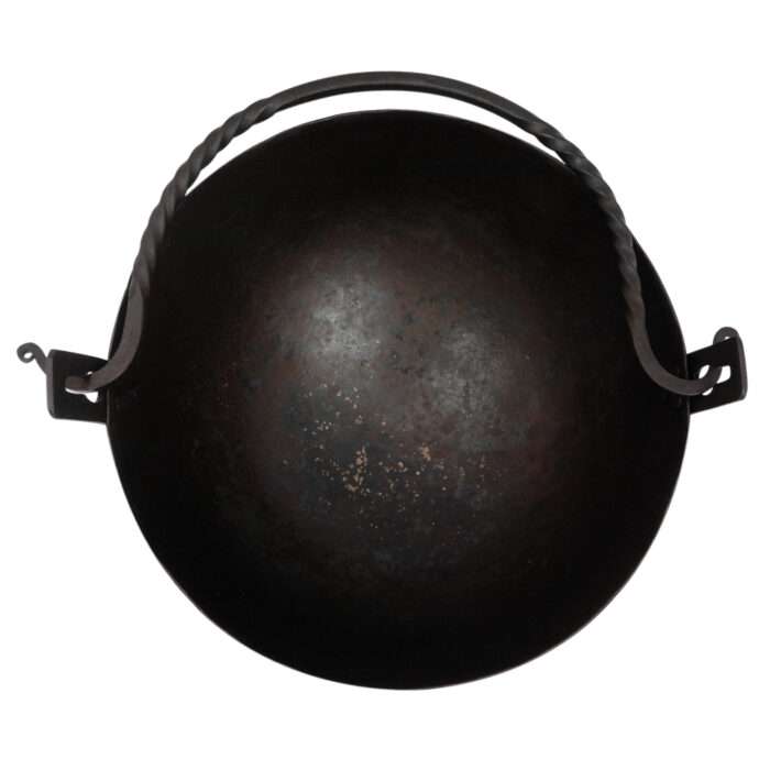 MRIronItem05a MRIronItem05 Campfire Medieval Iron Viking Kettle - Image 2