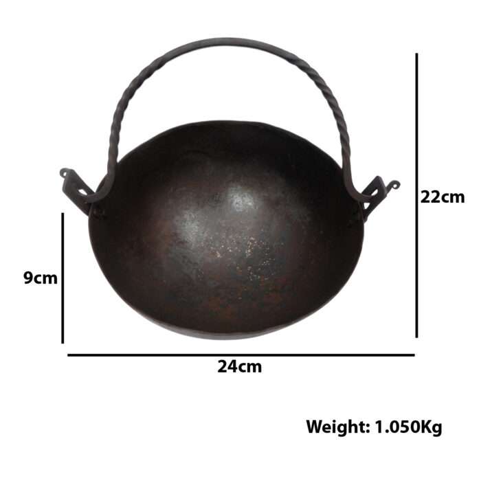 MRIronItem05f MRIronItem05 Campfire Medieval Iron Viking Kettle - Image 7